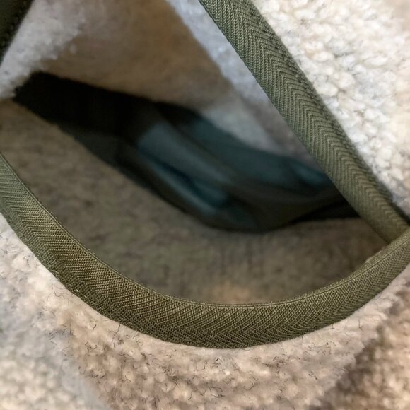 REI Cooperative Womens Beige Long Sleeve Full Zip Hooded Casual Fleece SZ M - Picture 5 of 9